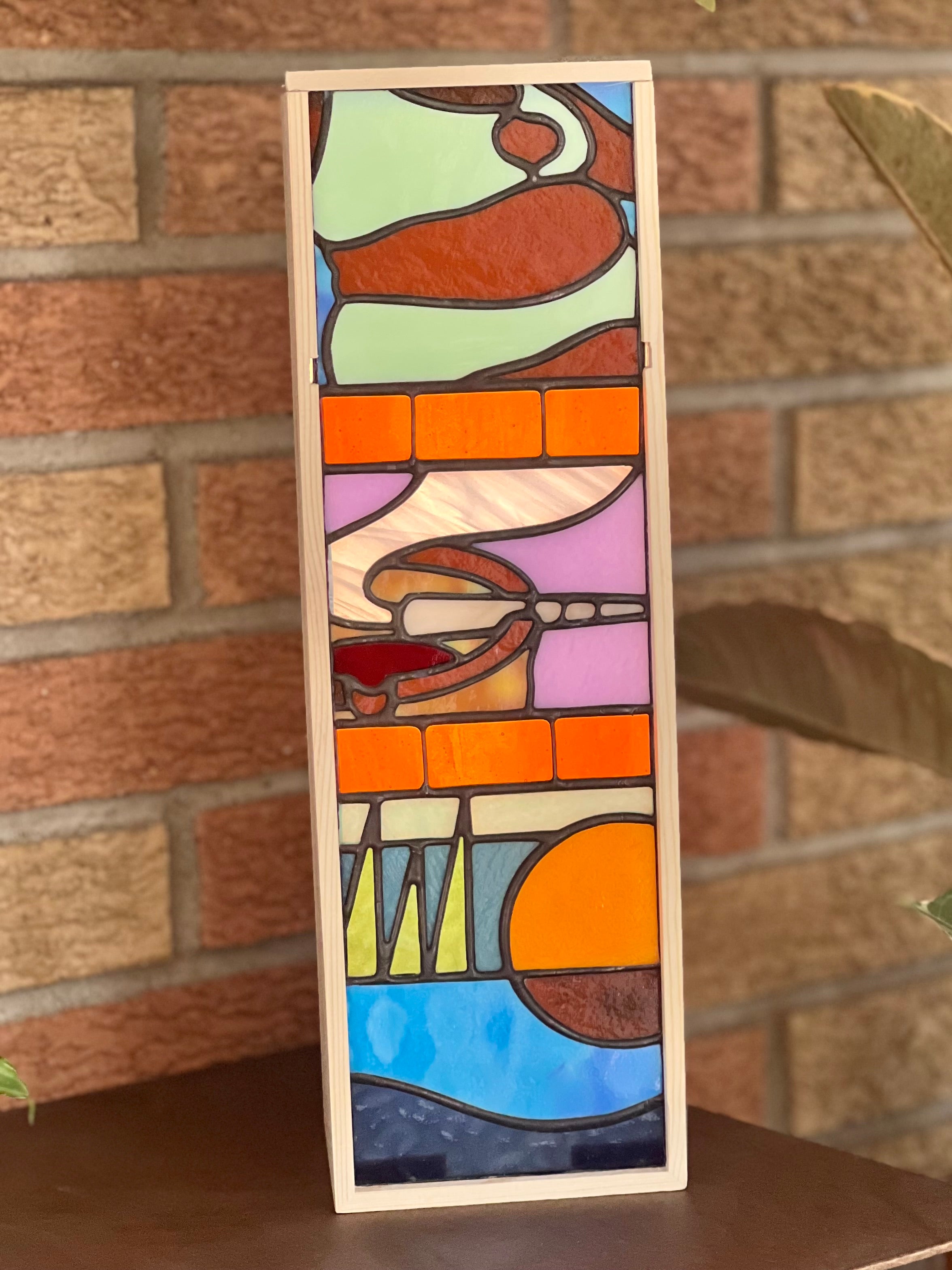 Totem Shadow Box Lamp | October